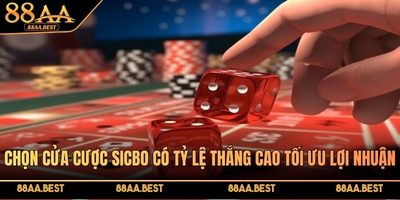 Cách chọn cửa cược Sicbo online tại casino 88AA