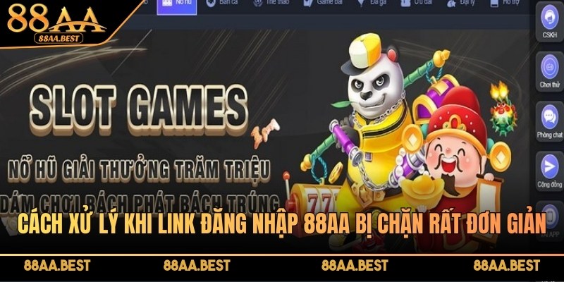 Cách xử lý khi không đăng nhập được tài khoản 88AA