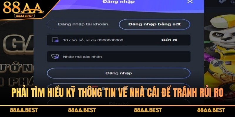 Lưu ý bảo mật khi đăng nhập 88AA trên điện thoại và máy tính